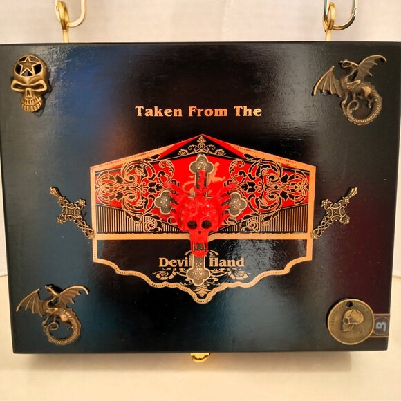 Original Suenos de Saundra Upcycled, Taken From the Devils Hand Cigar Box ,Purse - Picture 2 of 12